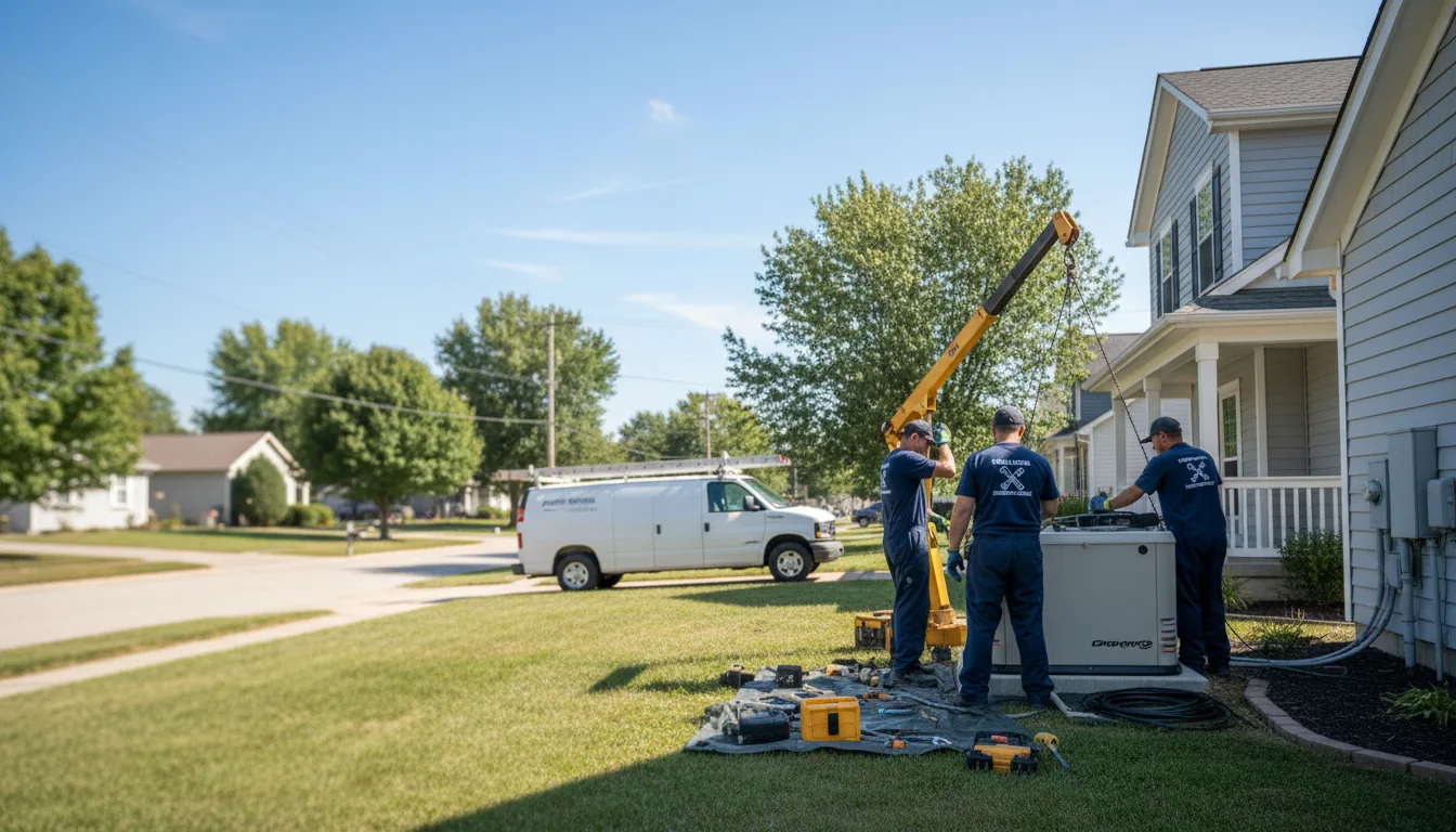 Generator Installation in Pittsville, WI near me